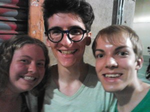 Me with my old friend Emil and my new friend Juho